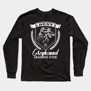 Greyhound Grandpa Long Sleeve T-Shirt